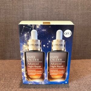 Estee Lauder  Advanced Night Repair Serum Duo
50ml*2=100ml
Brand new in box